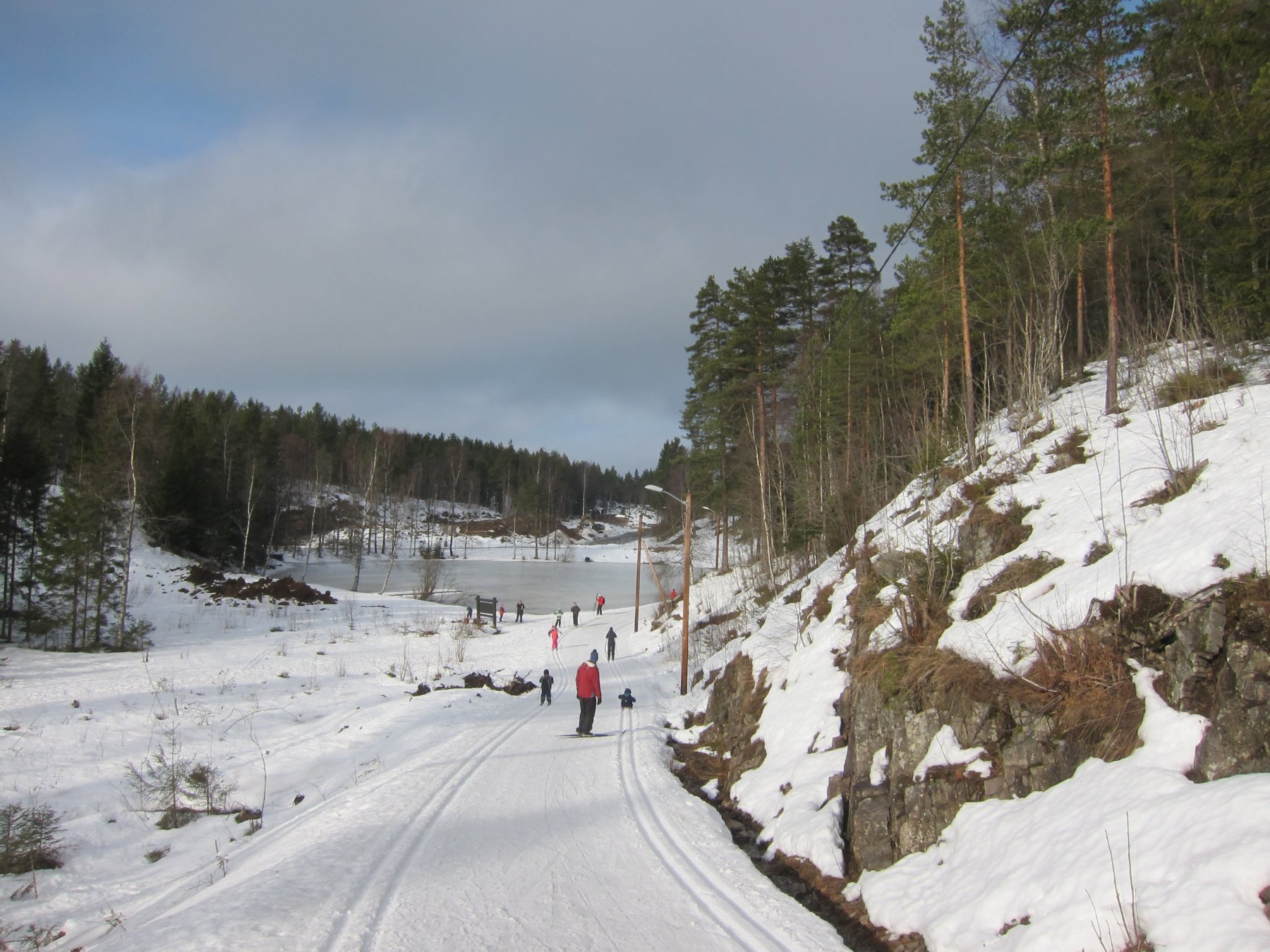 Familier ved Linderudkollen