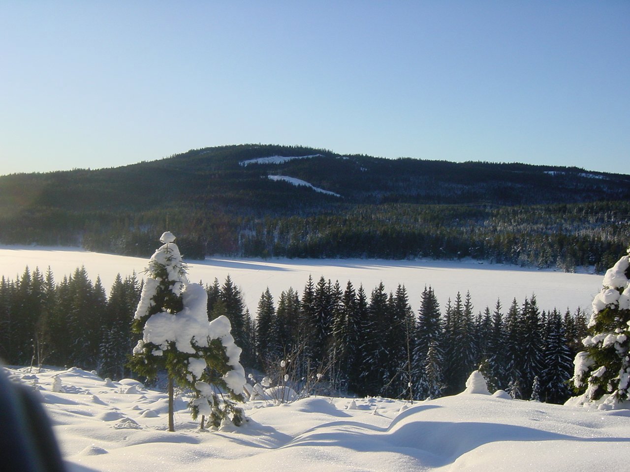 Fin utsikt fra Kamphaugåsen