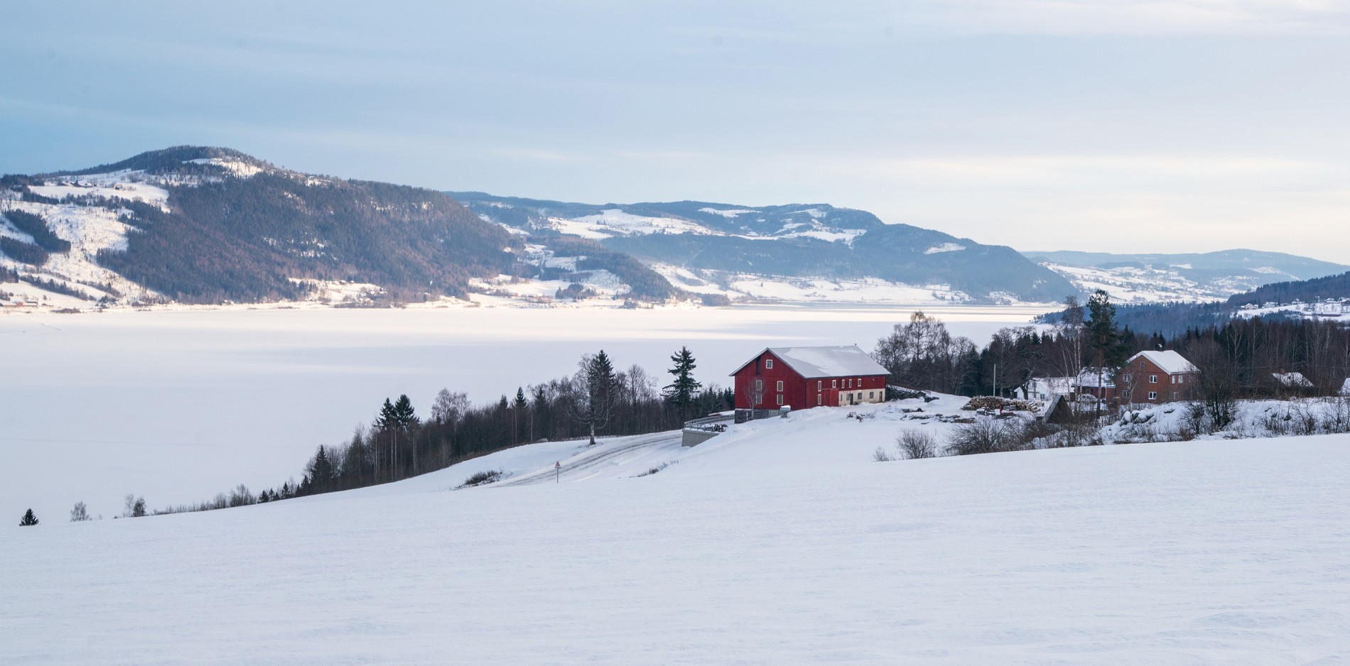 Fin utsikt fra løype 1494
