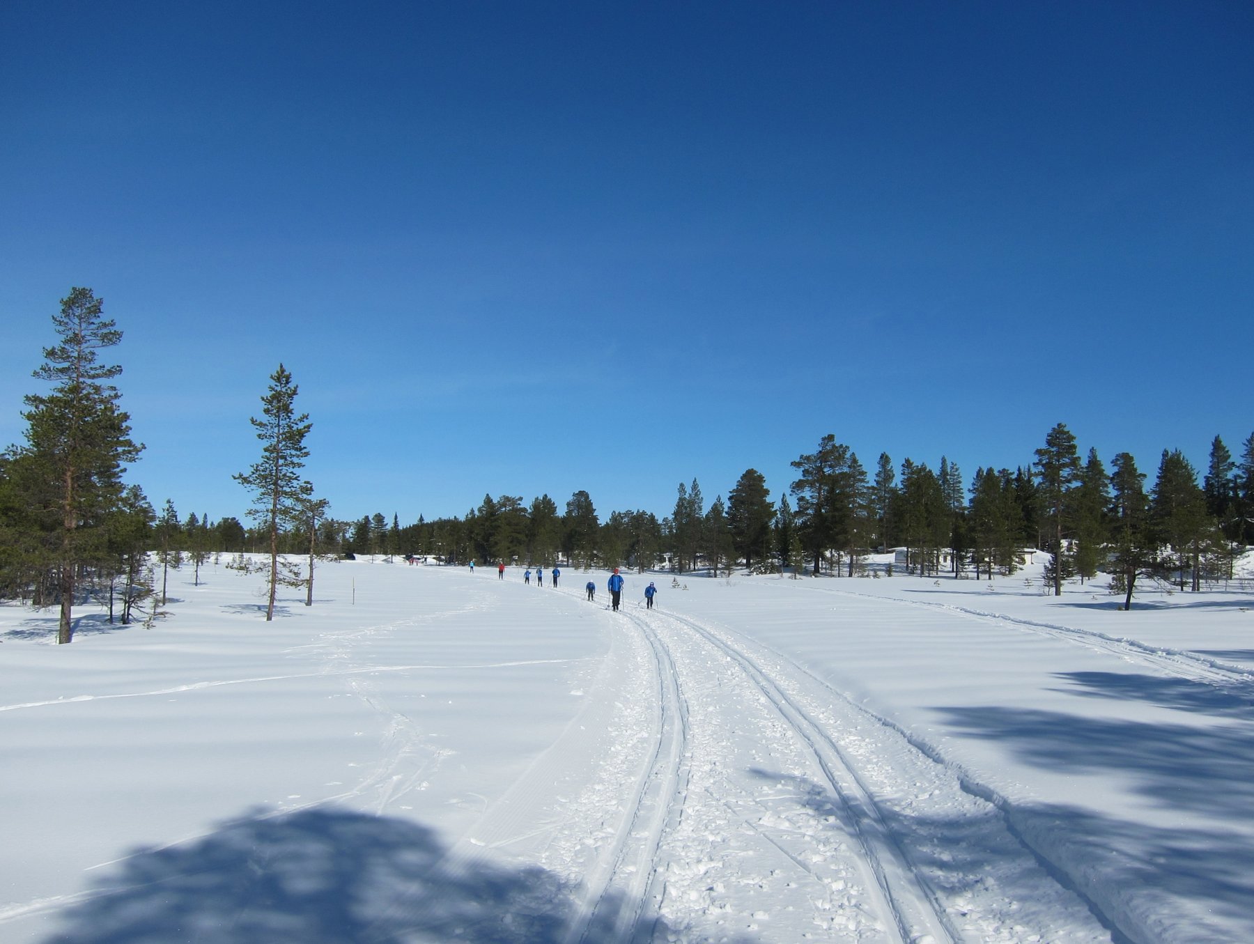 Fine forhold sørover fra Lygna