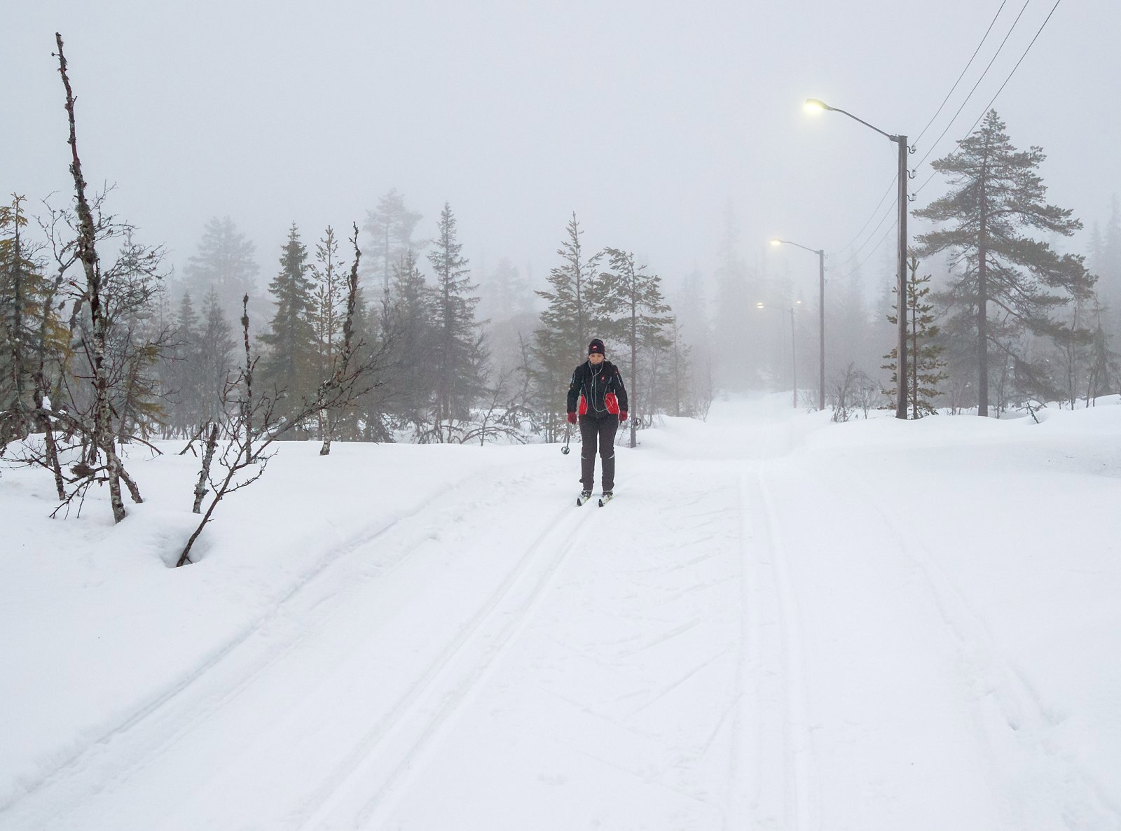 Fine forhold ved dagens slutt