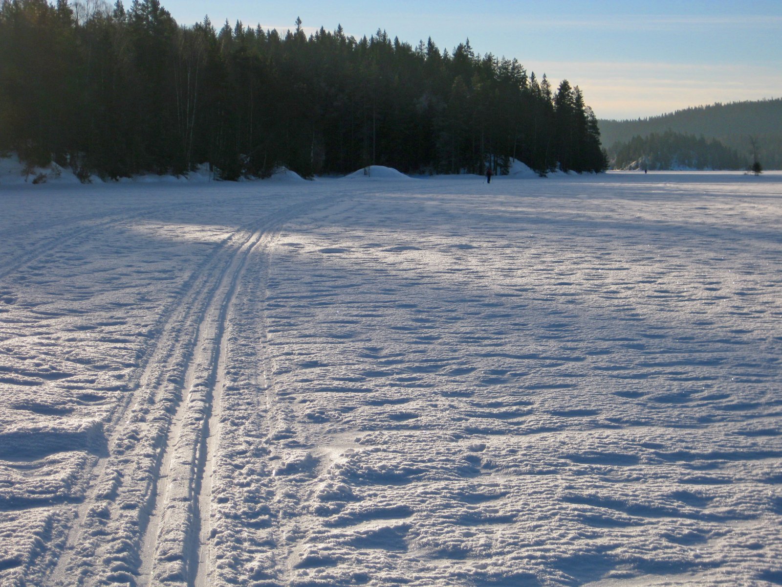 Fine spor over Nordbysjøen