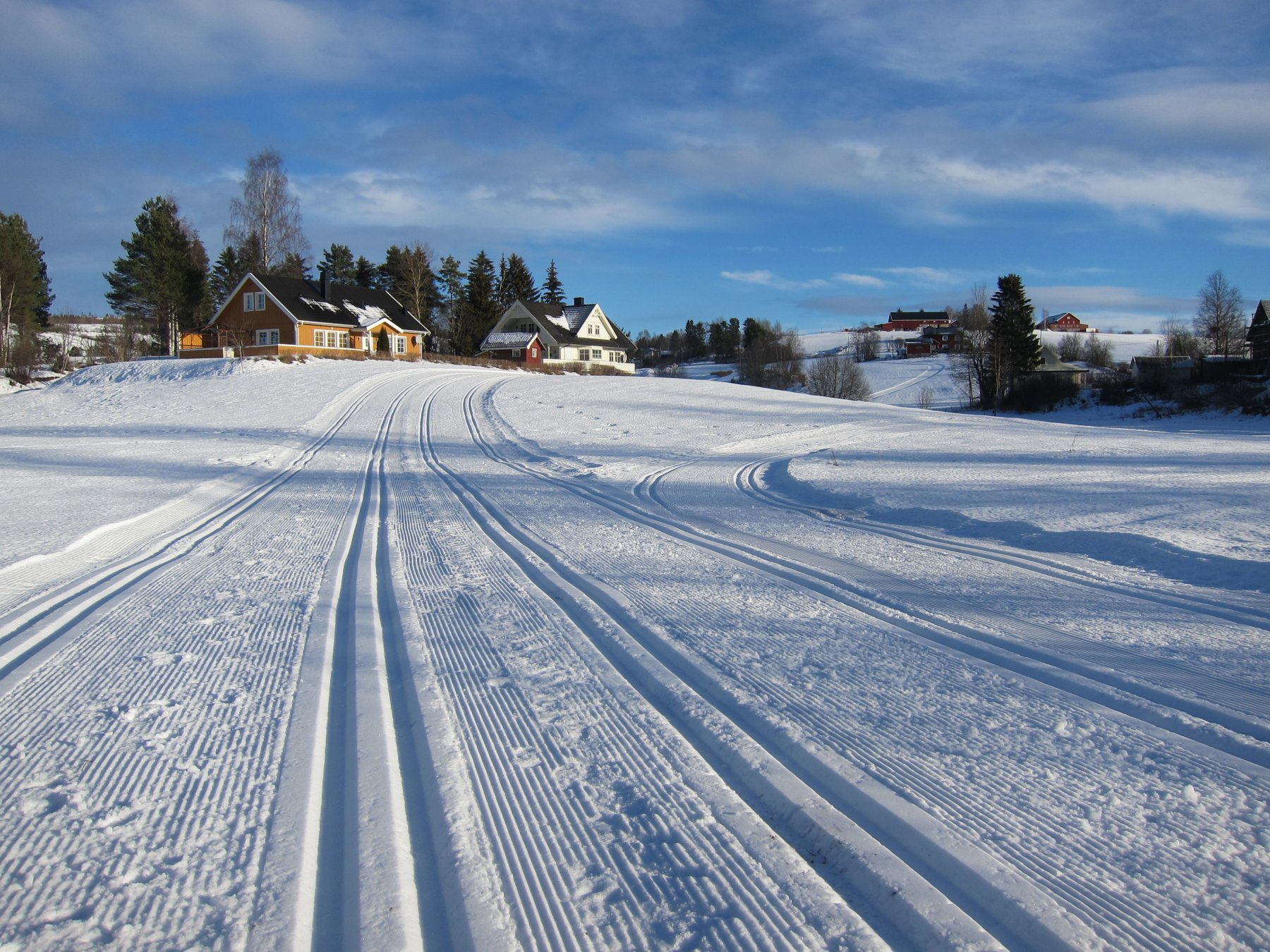 Fine spor på Grindvoll