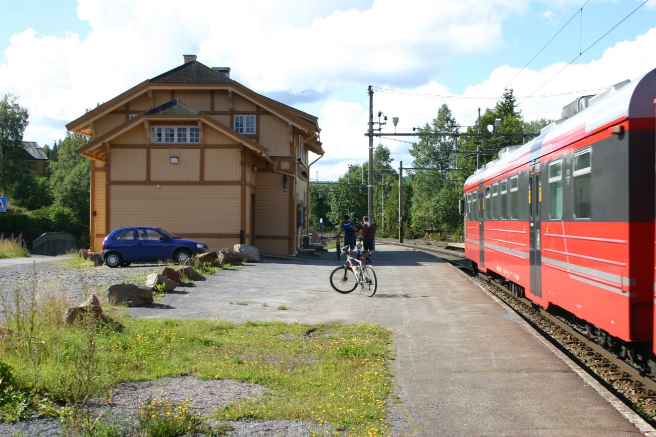 Fint å starte på Grua