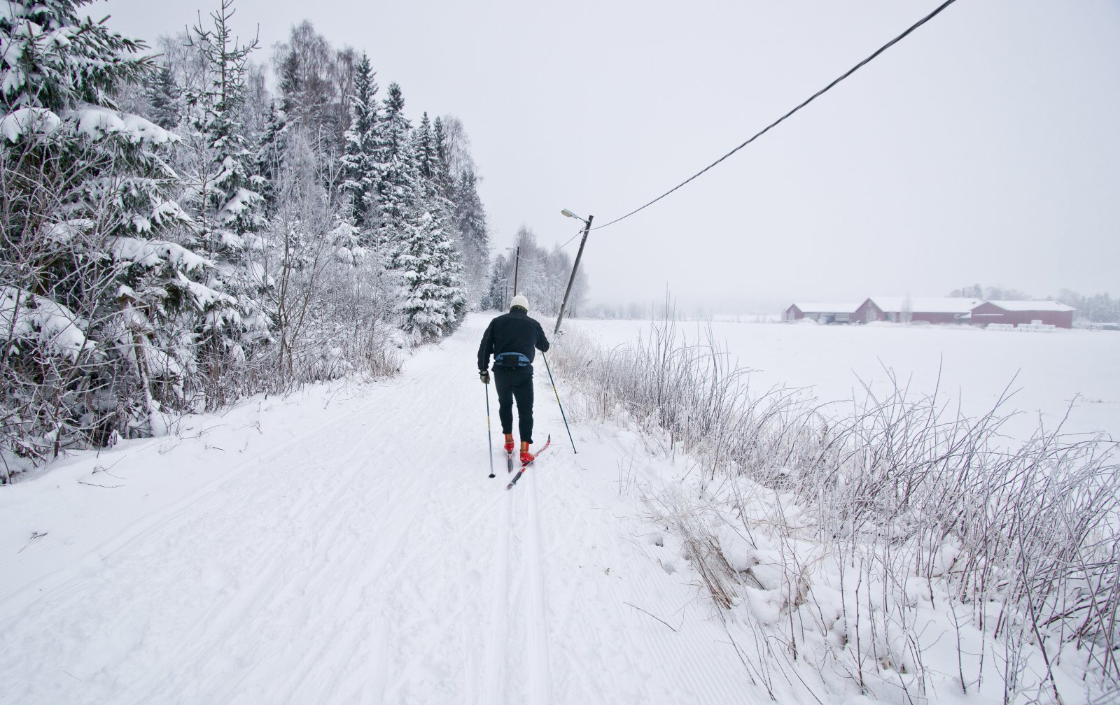 Fint føre fra Tæruddalen