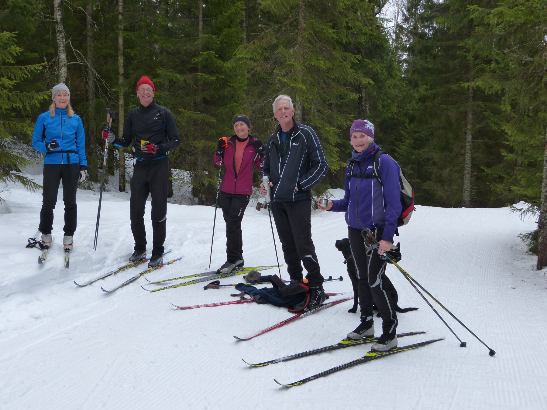 Fire svensker og en danske