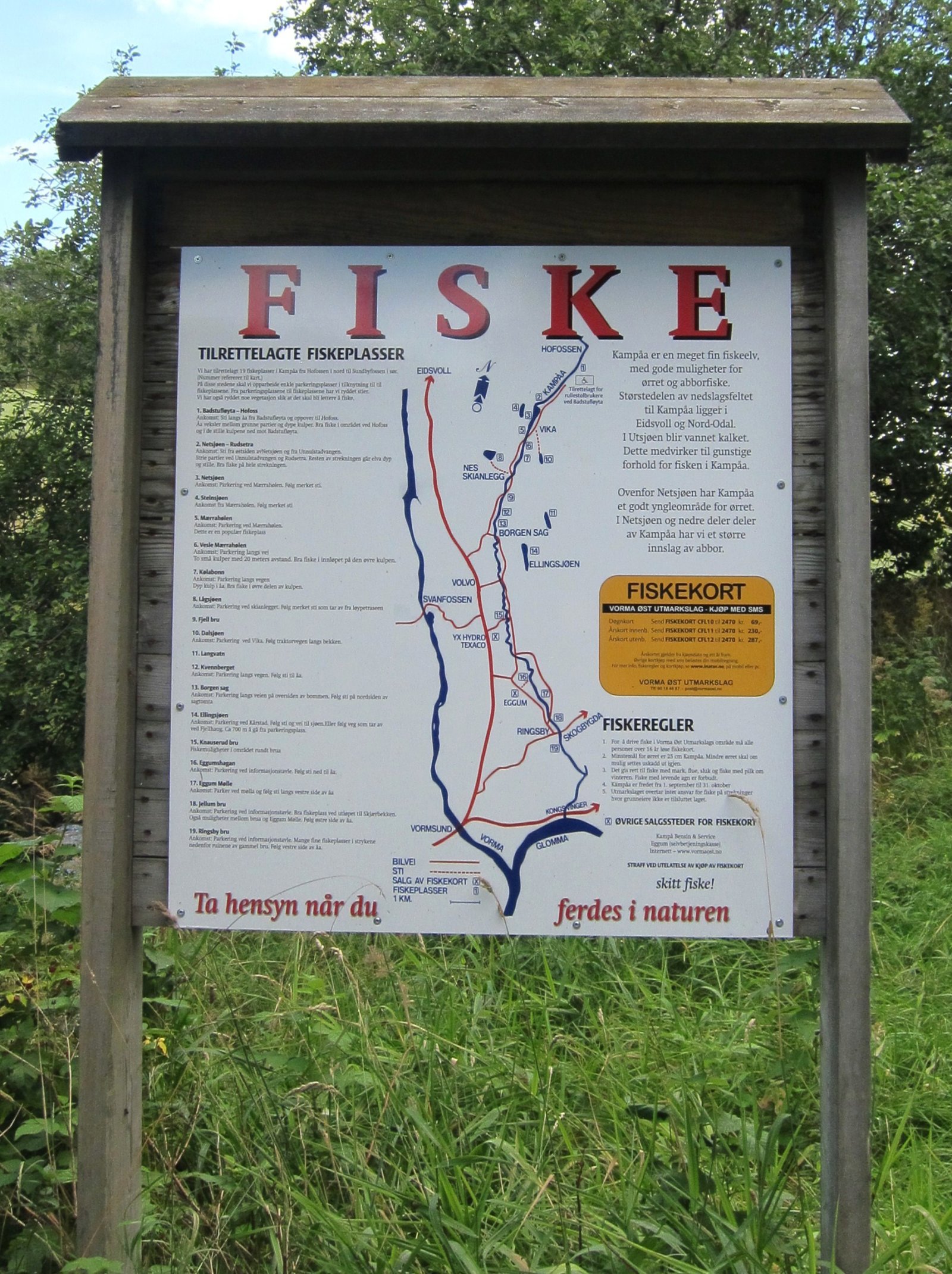 Fiske i Kampåa