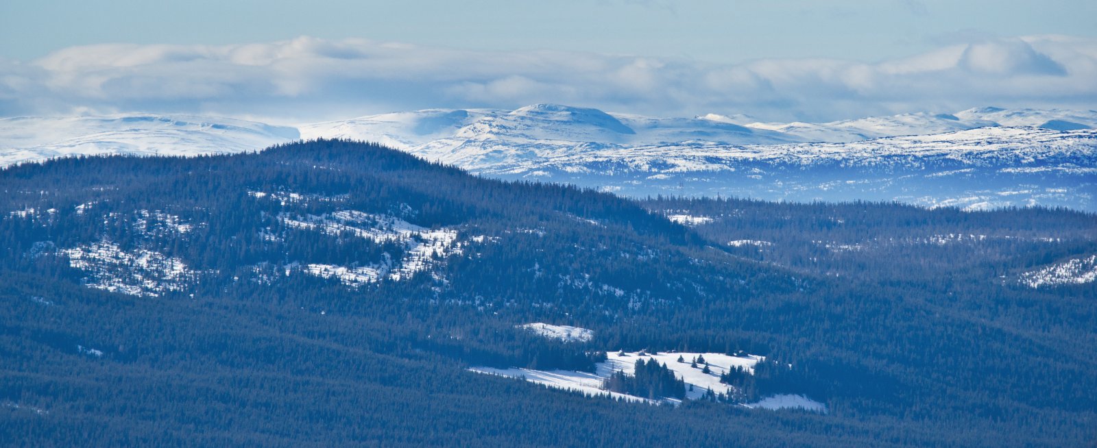 Fjellutsikt fra Fjellsjøkampen
