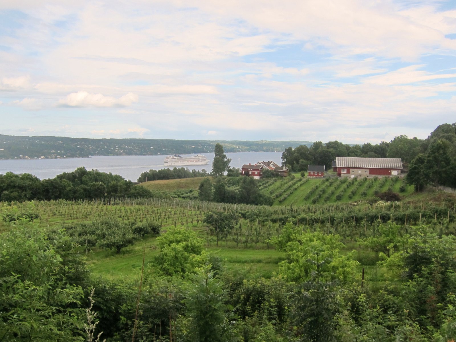 Fjordutsikt fra Storsand