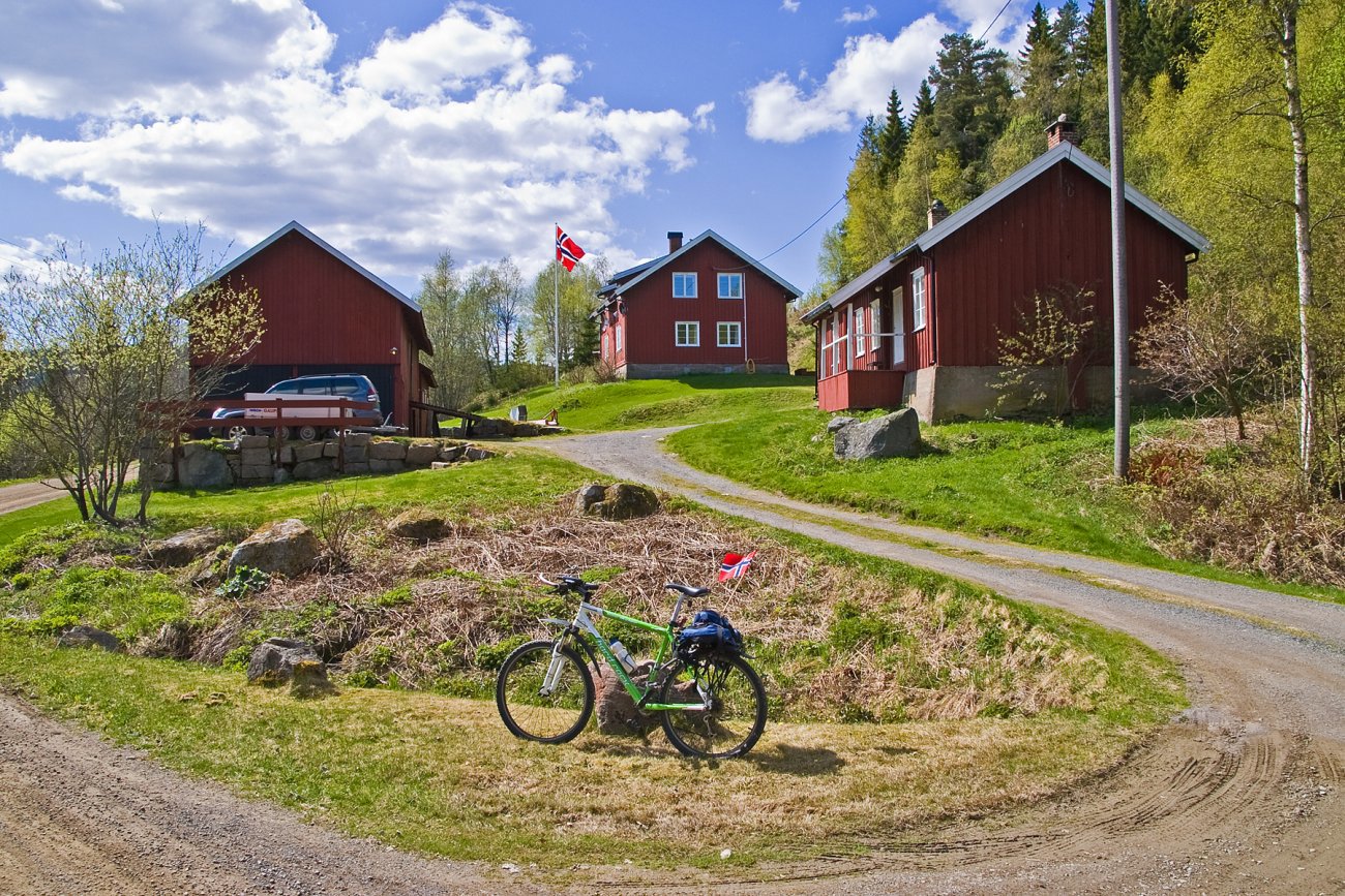 Flagging på Fyllingen