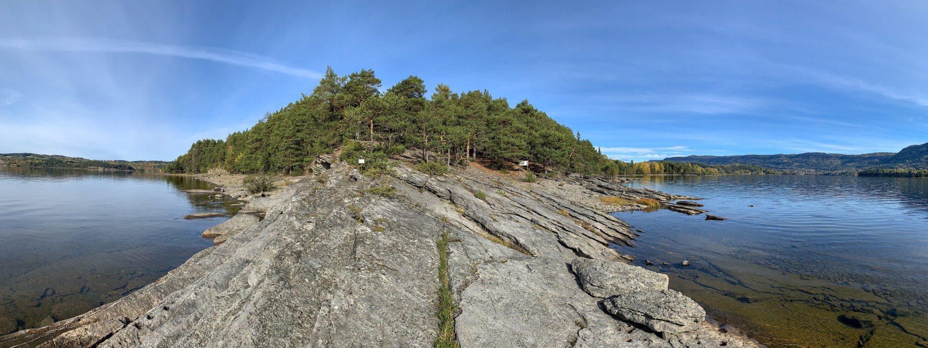 Flott høstdag på Rytterakertangen
