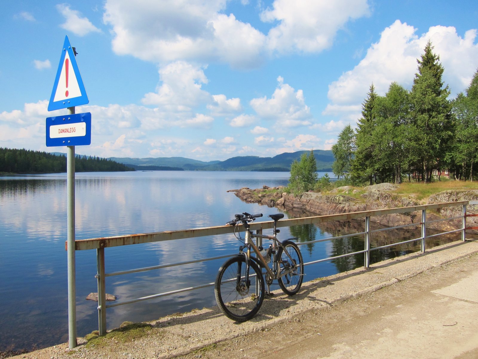 Flott julidag ved Øyangen