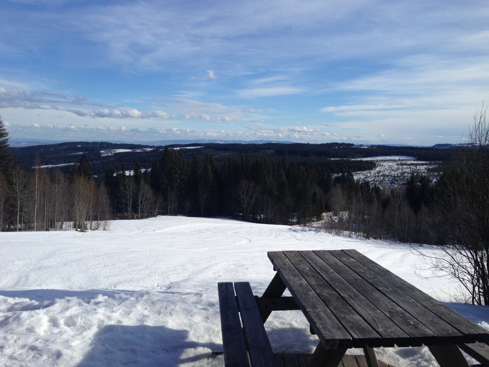 Flott utsikt fra Solbakken