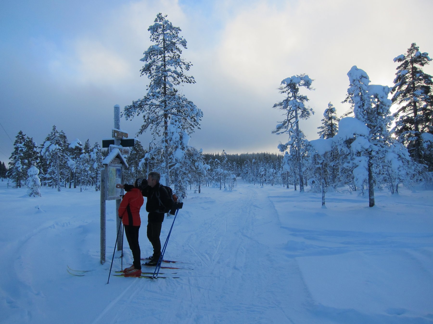 Flott vinter på Stormyrene