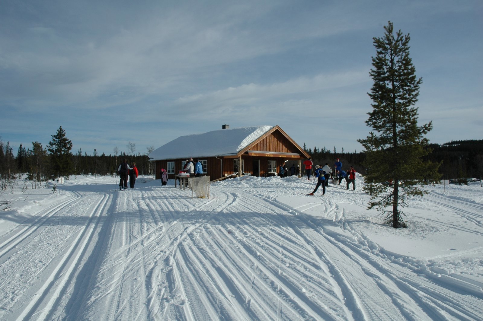 Flott vinterdag i Snertingdal