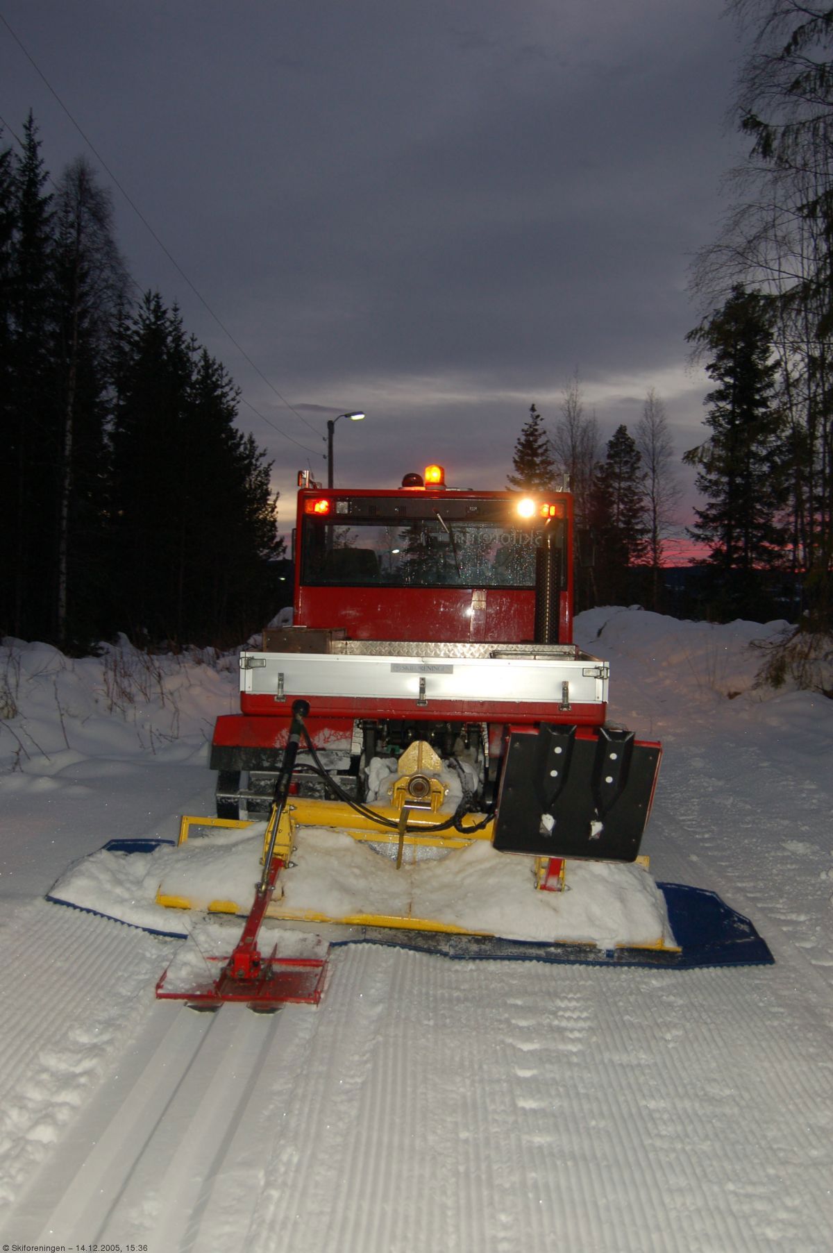 Flotte forhold i lysløypa