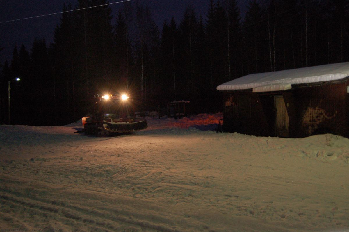 Flotte forhold i lysløypa