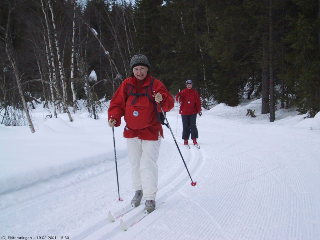 Flotte forhold i Marka denne vinterferien