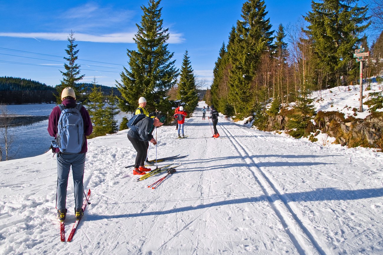 Flotte forhold på Gråseterveien 2. november 2008