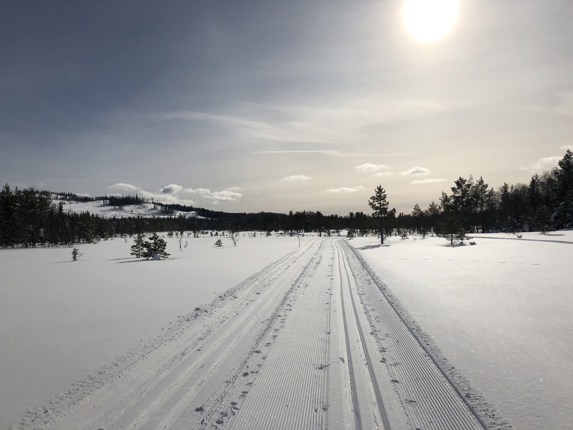 Flotte, nykjørte løyper