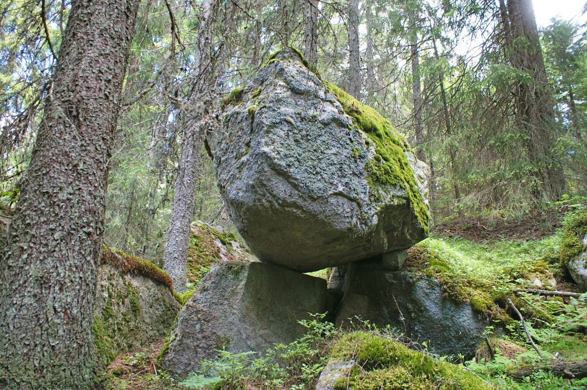 Flyttblokk ved Prekestolen