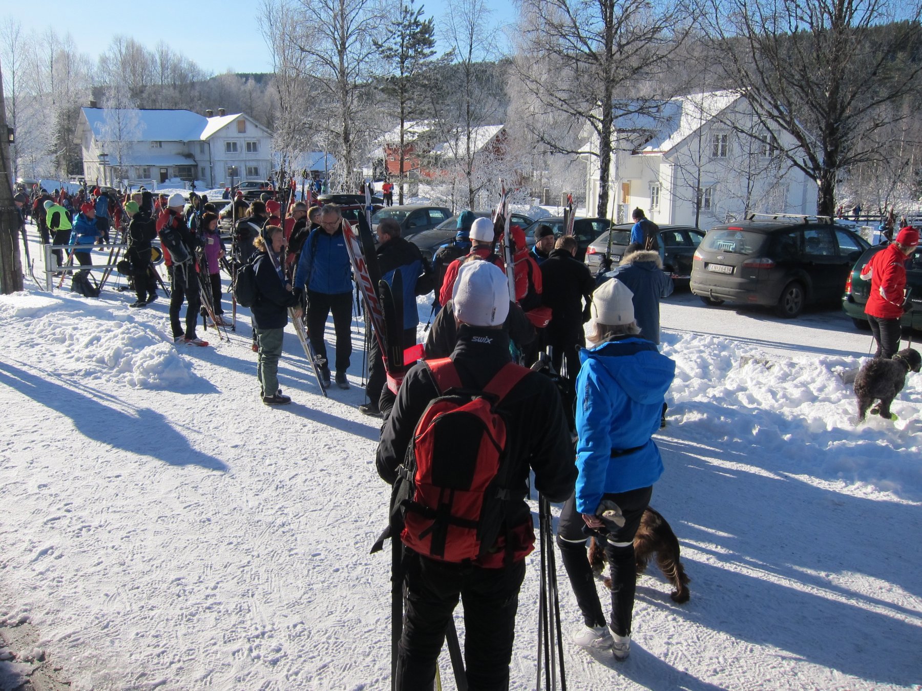 Folksomt på Stryken