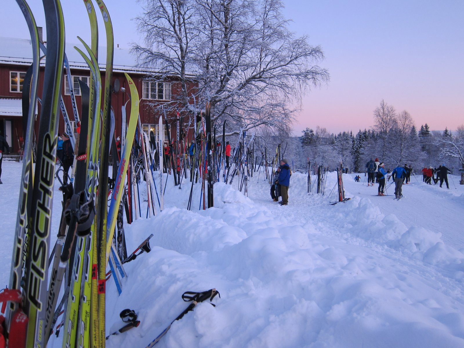 Folksomt på Ullevålseter