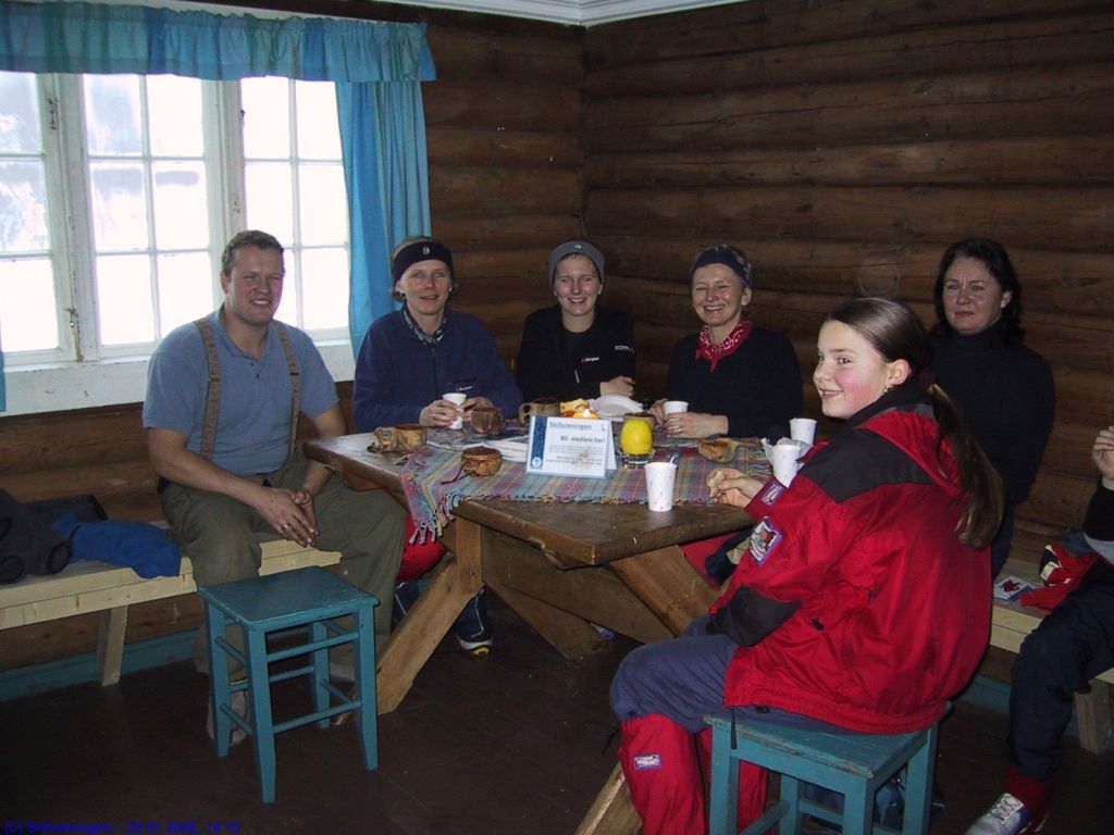 Fornøyde gjester på Vensåsseter