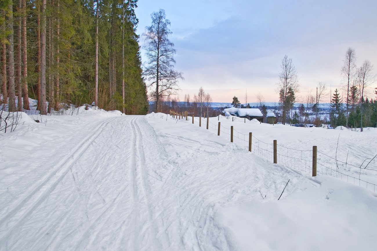 Første sommertidskveld ved Madserud