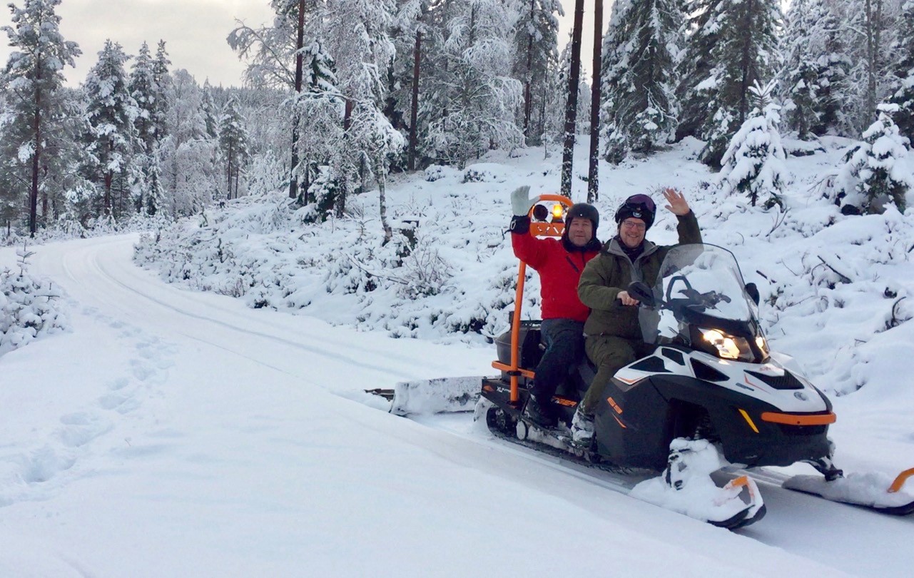 Første tur fra Skjerva til Avalsjøen