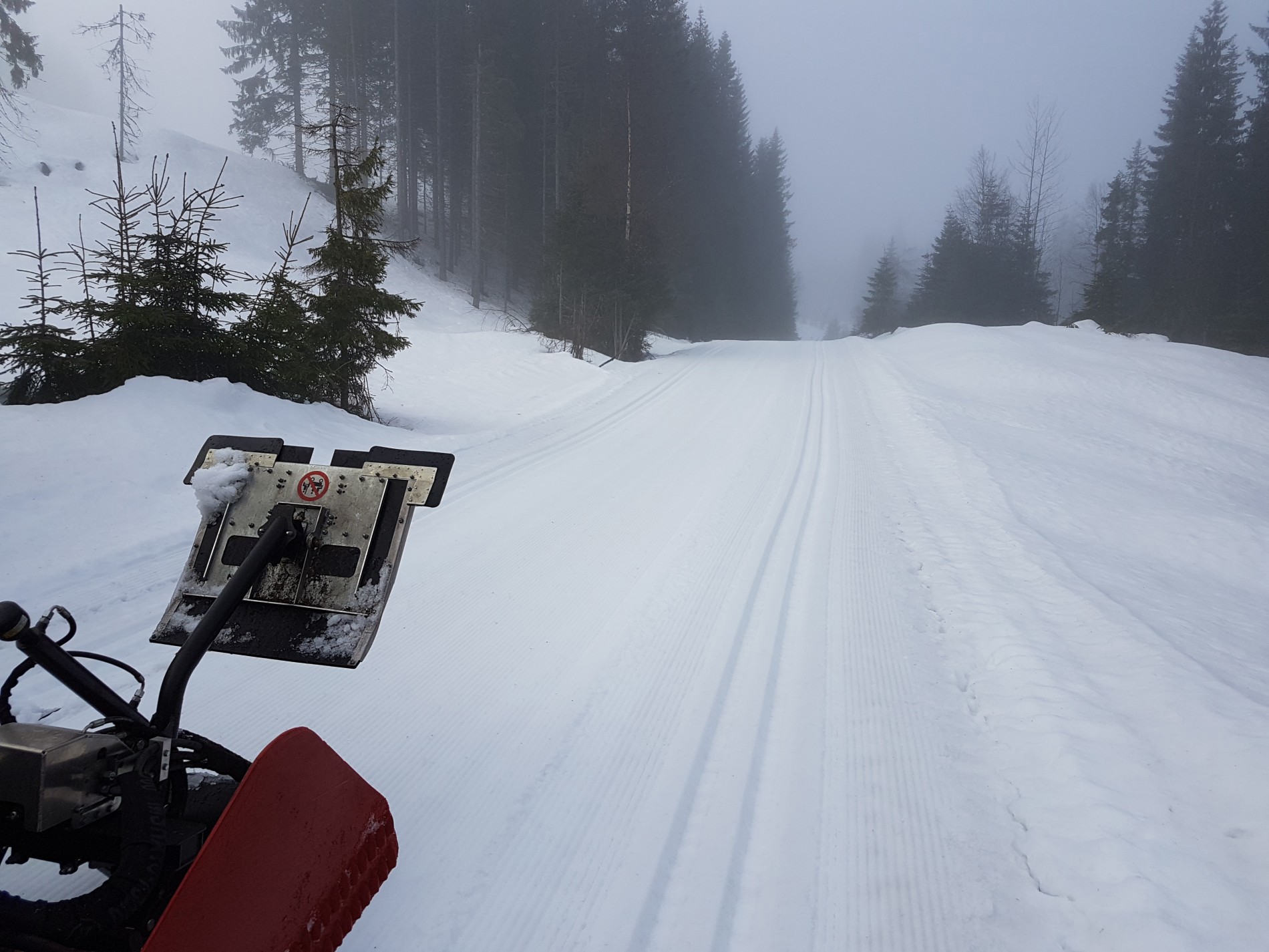 Fortsatt fine forhold på Djupdalsveien