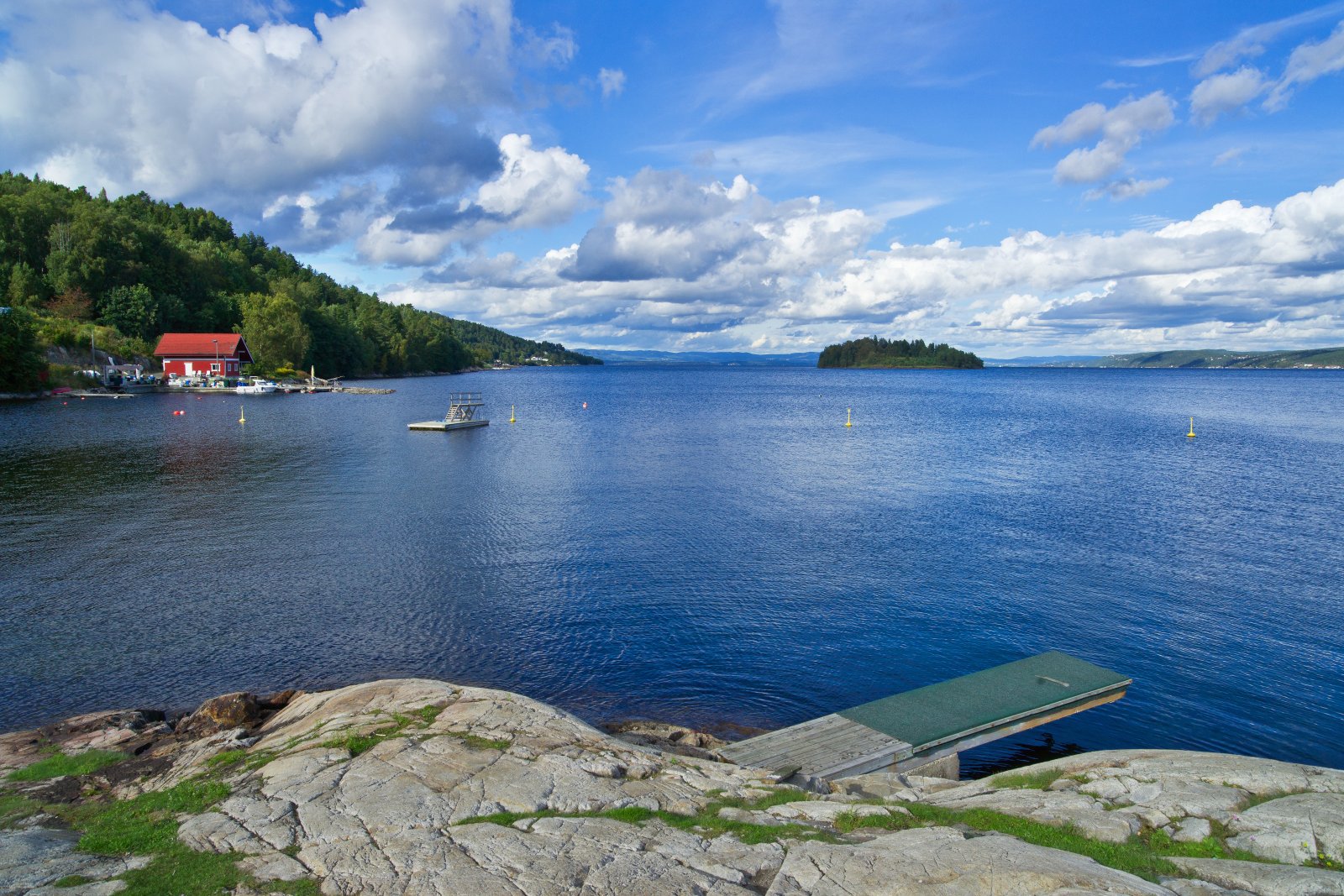 Fortsatt litt sommerfølelse ved Høvikvollen