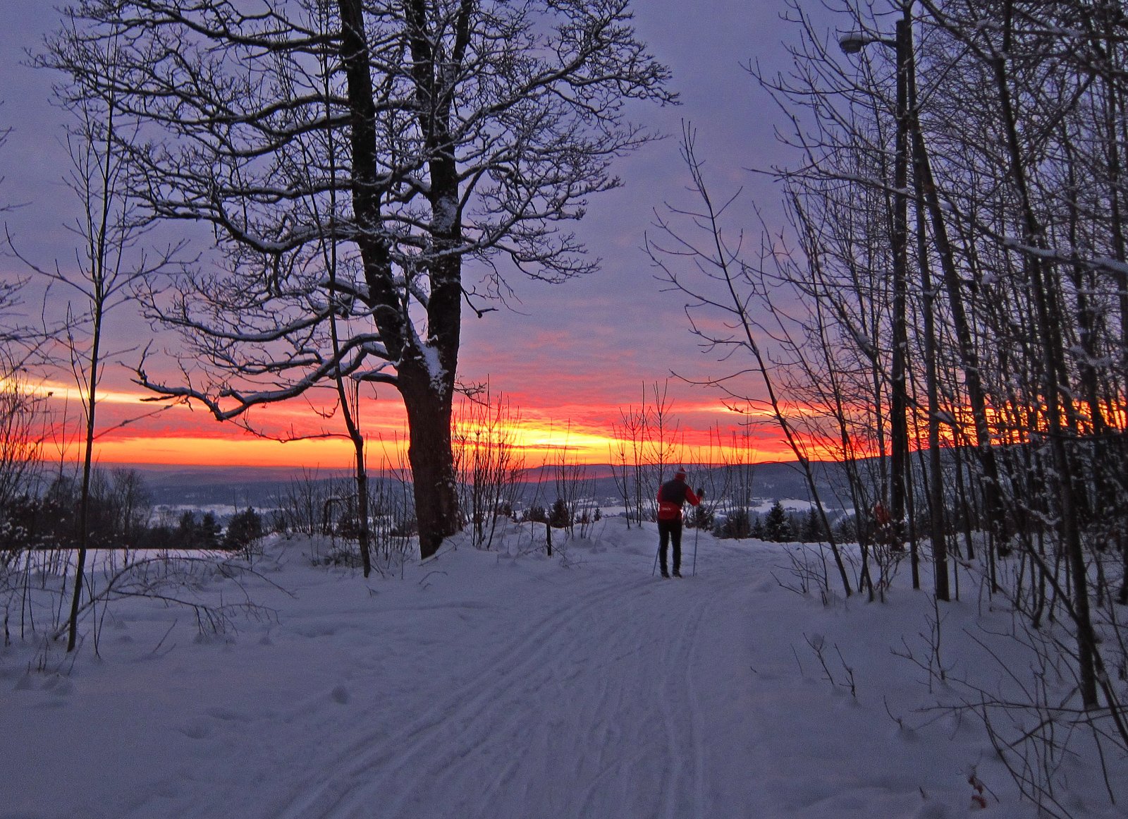 Fortsatt lys etter solnedgang