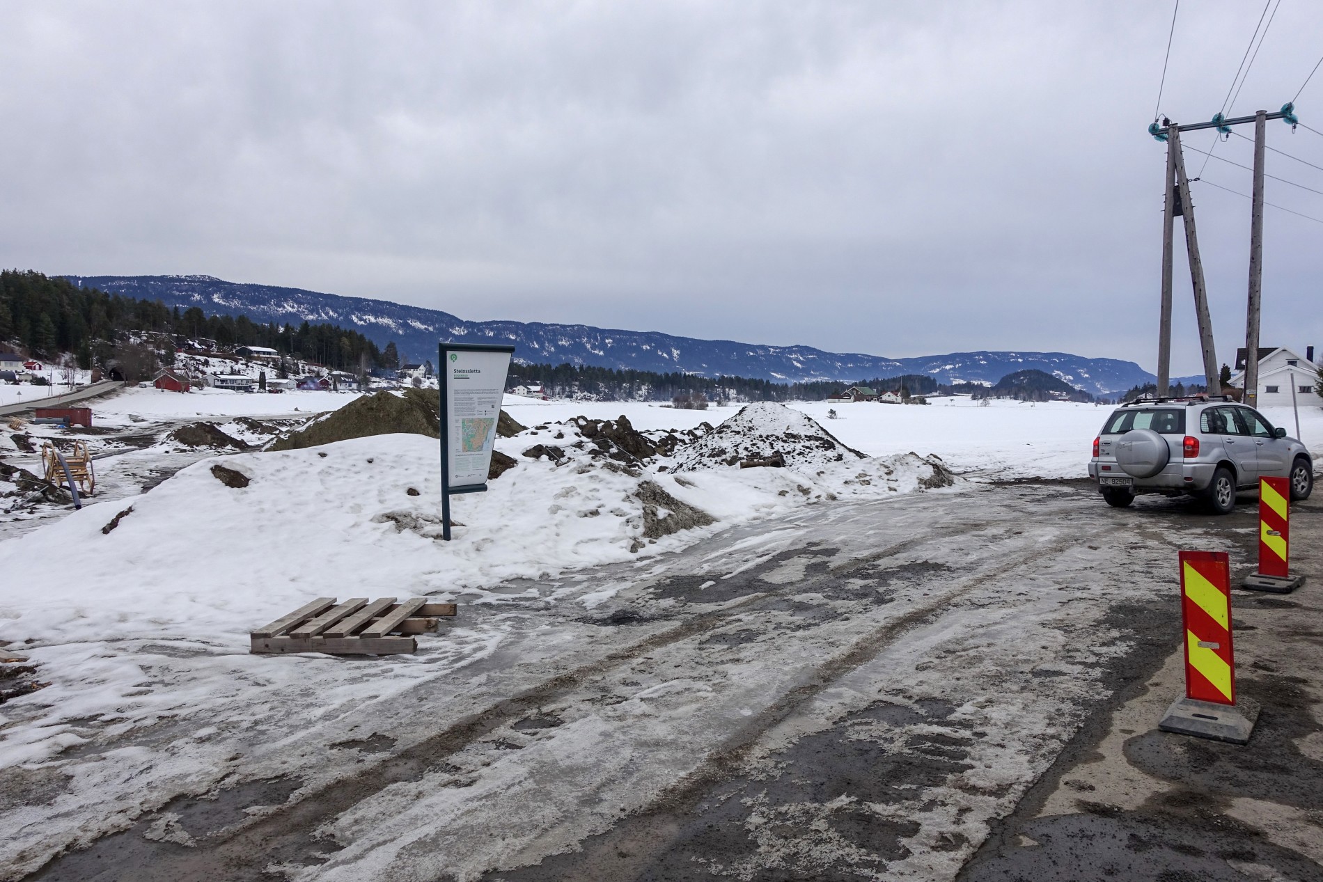 Fortsatt parkeringsmuligheter ved Kalkverket