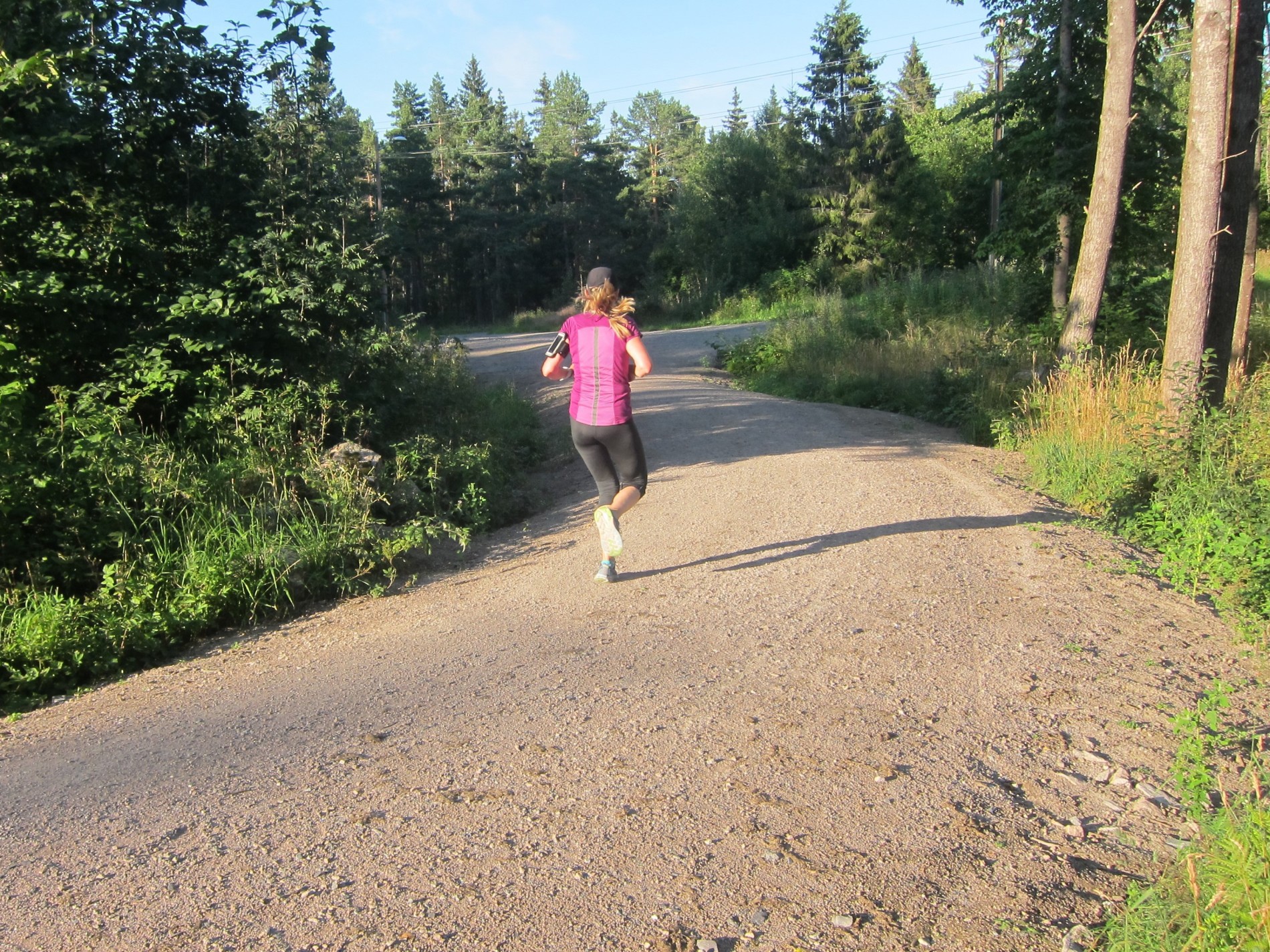 Fra ny til gammel turvei på Korsvoll