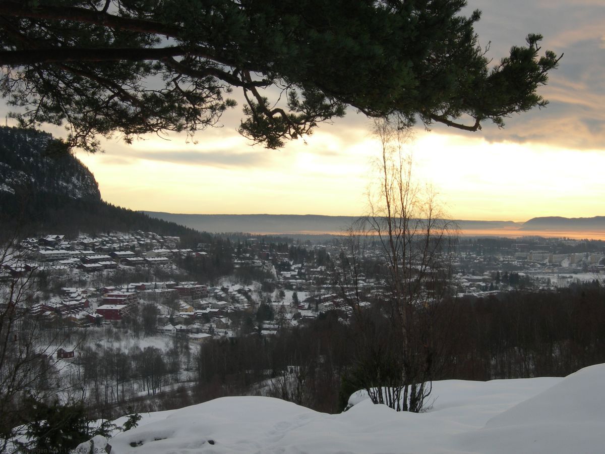 Fra Østsløyfa på Gullhaug skistadion