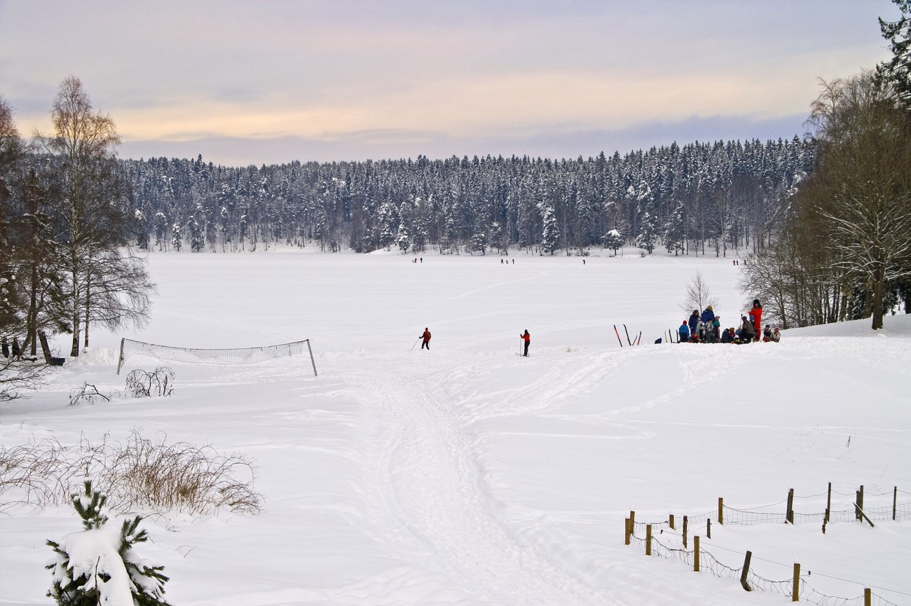Fremme ved Sognsvann