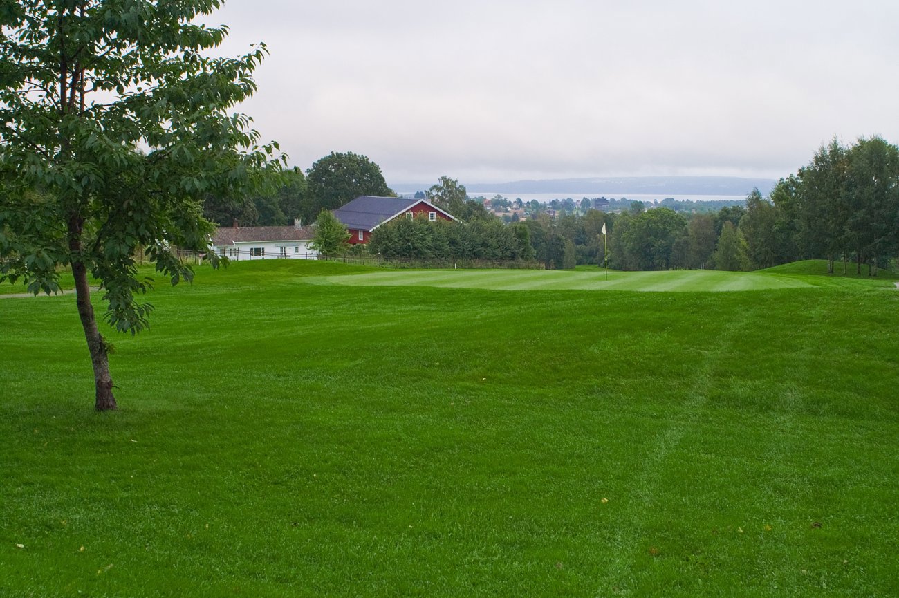Fuktig utsikt mot Asker