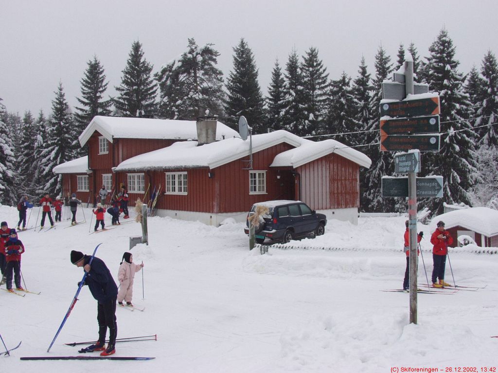 Furuholmen, populært turmål i Vestmarka