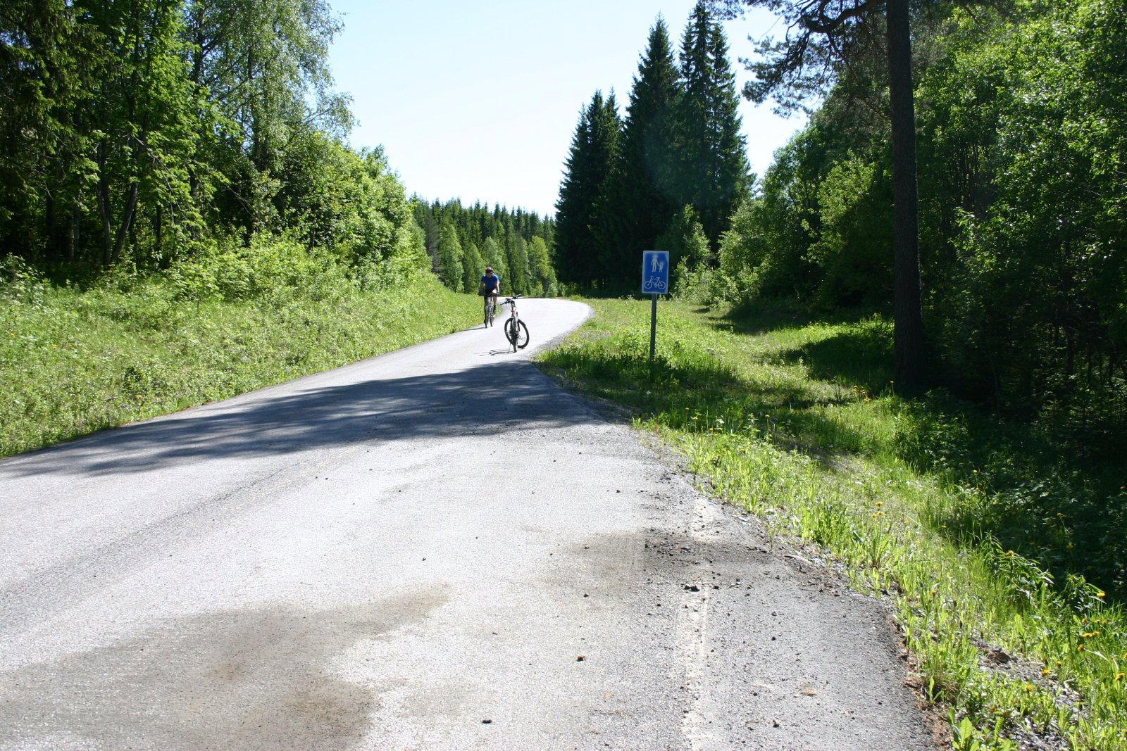 Gammel riksvei ble sykkelvei