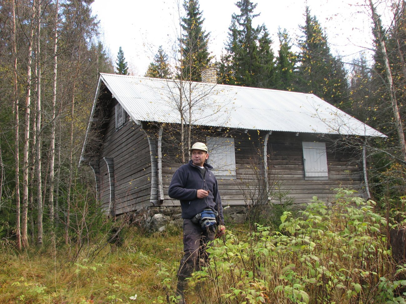 Gammelt seterhus på Kommerike