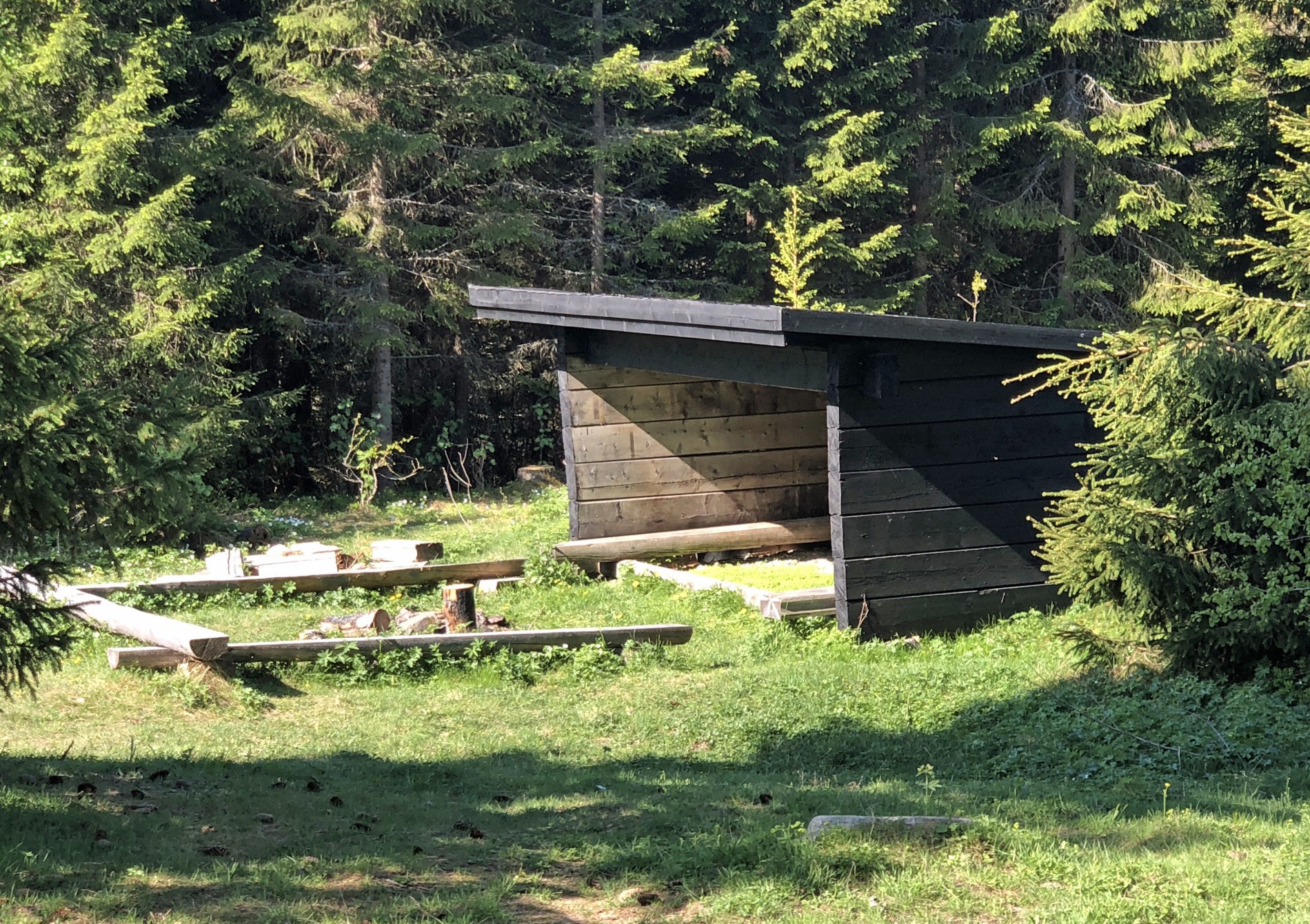 Gapahuken ved Nilsebu