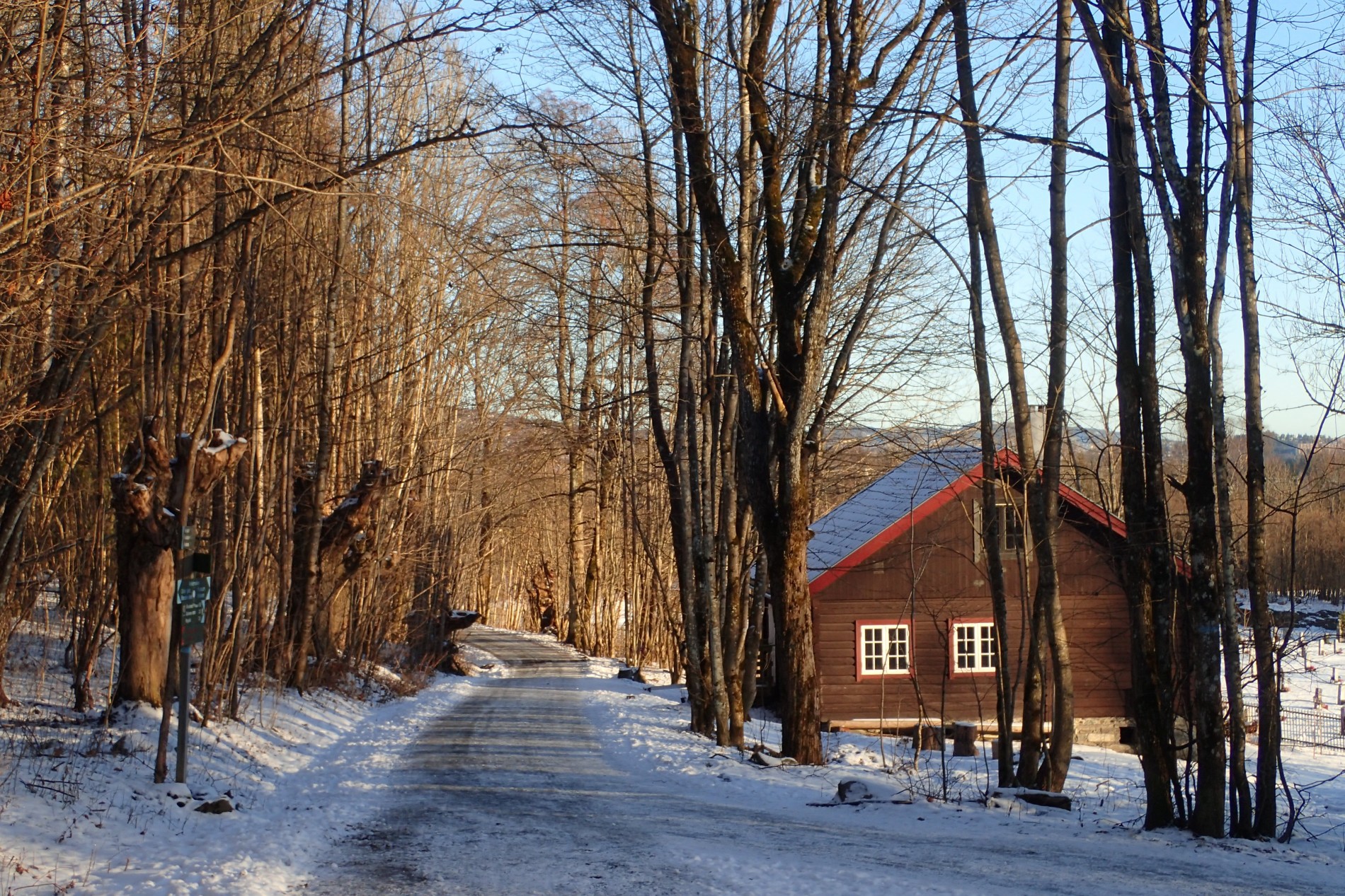Gardlaus - ny markahytte langs Ankerveien