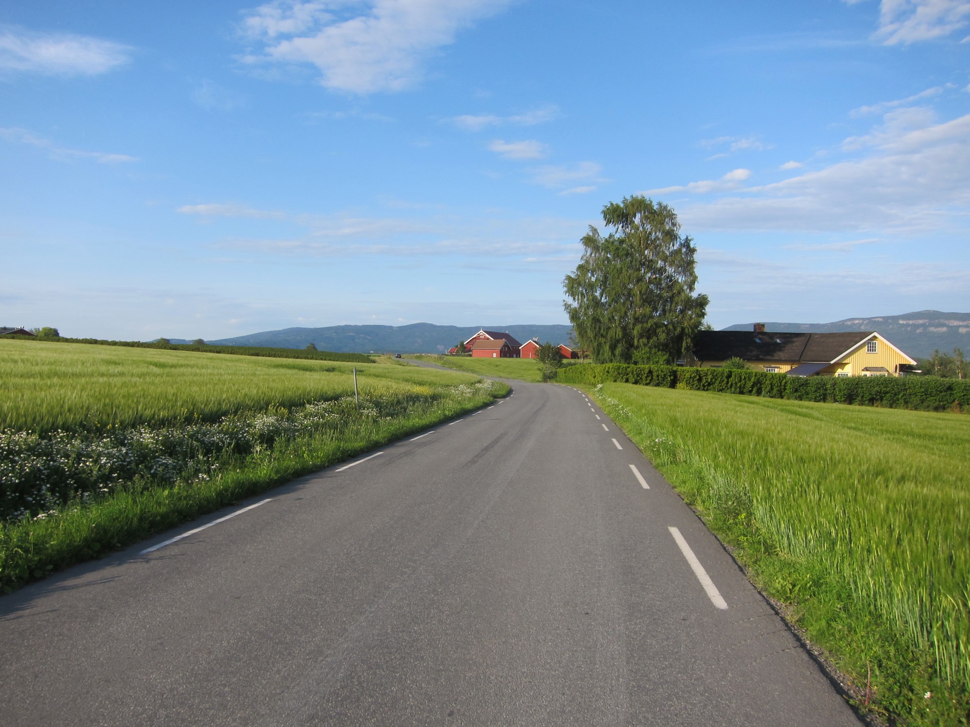 Gjennom kulturlandskap på Røyselandet