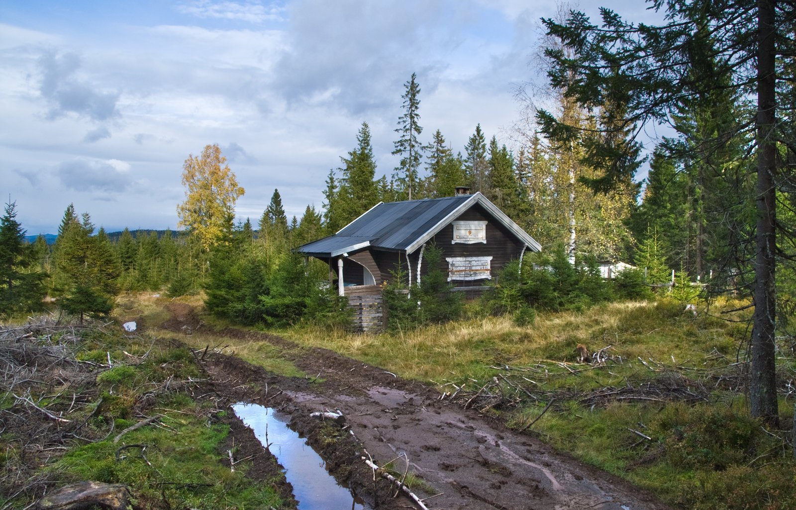 Gjørmete ved Klunken