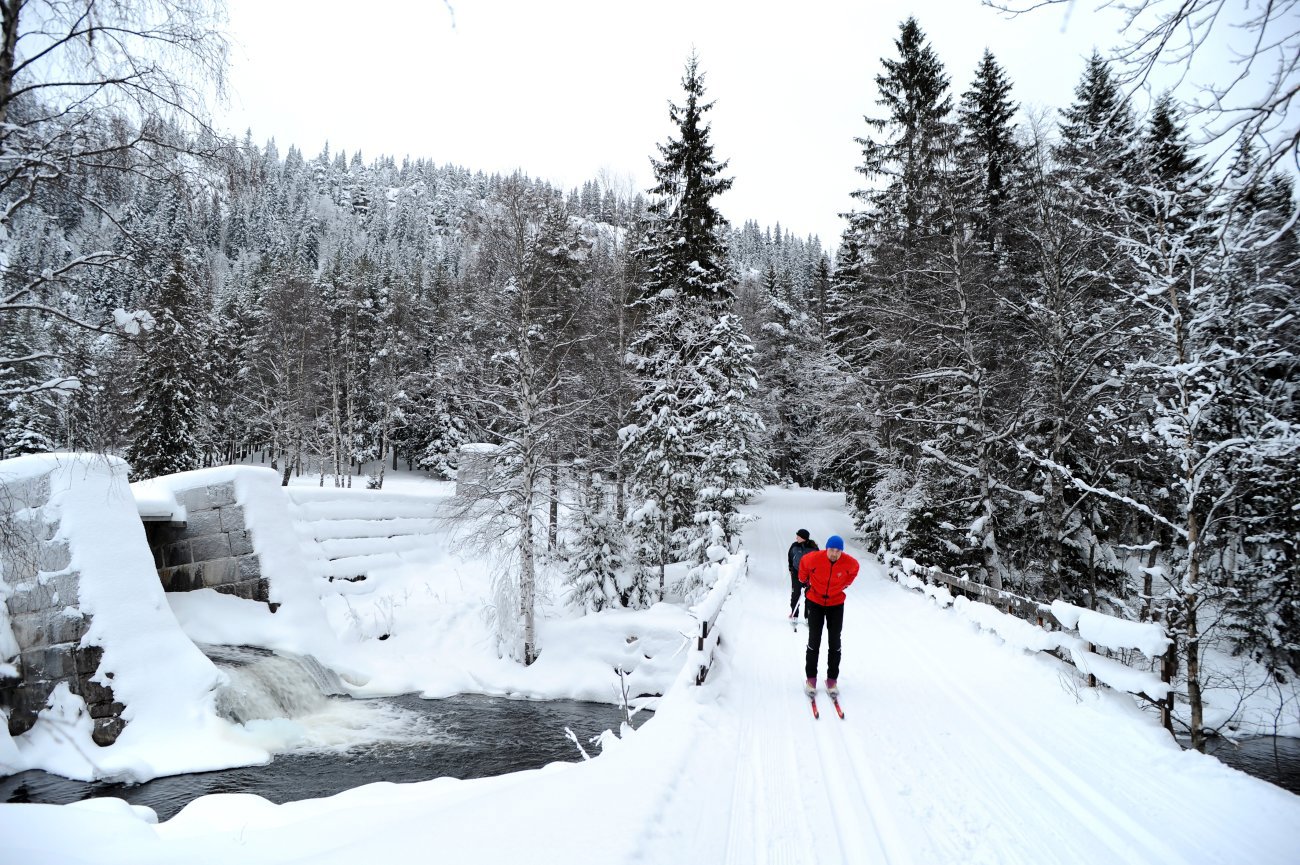 God glid i flotte løyper i Maridalen