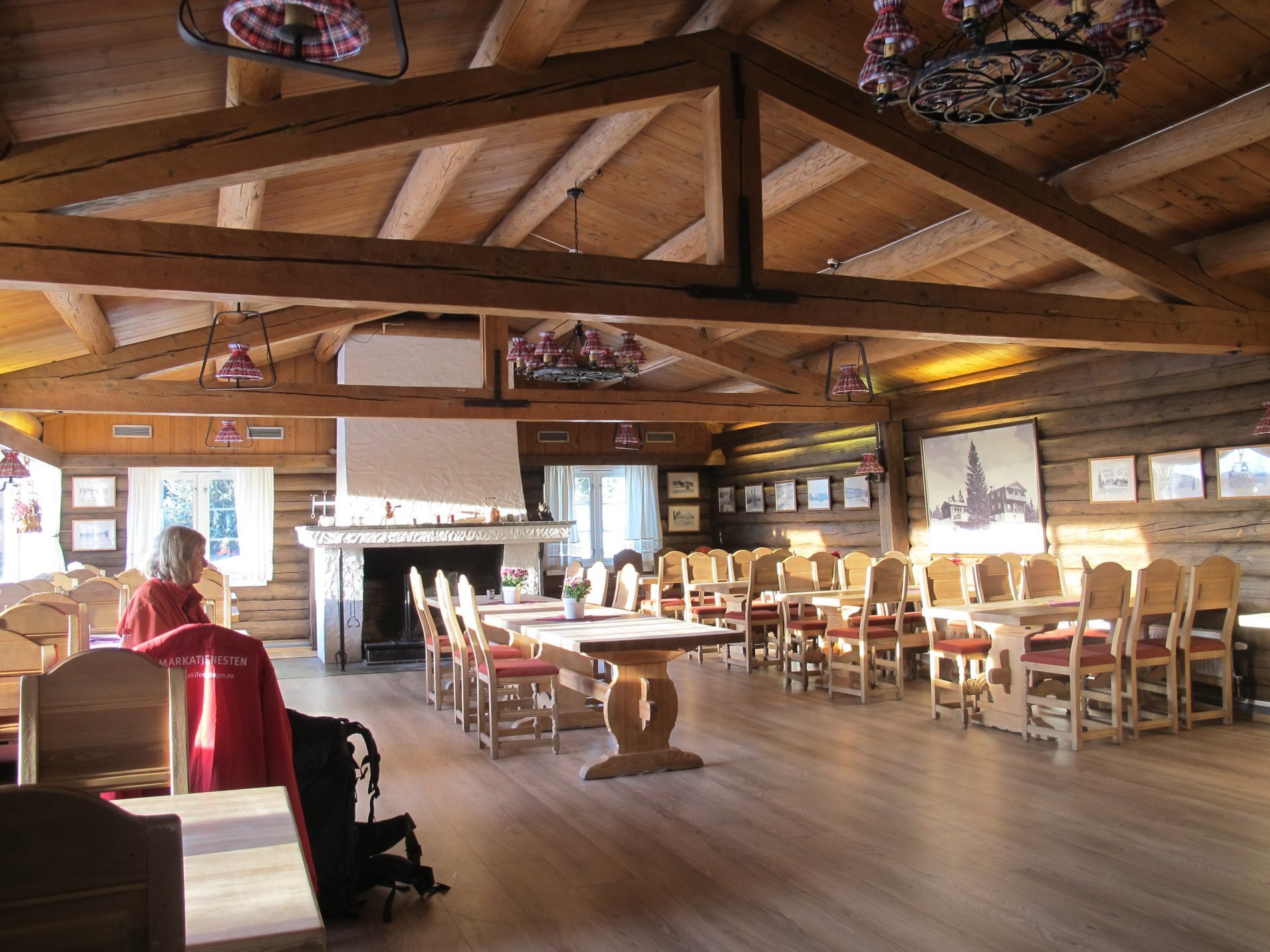 God plass inne på Løvlia