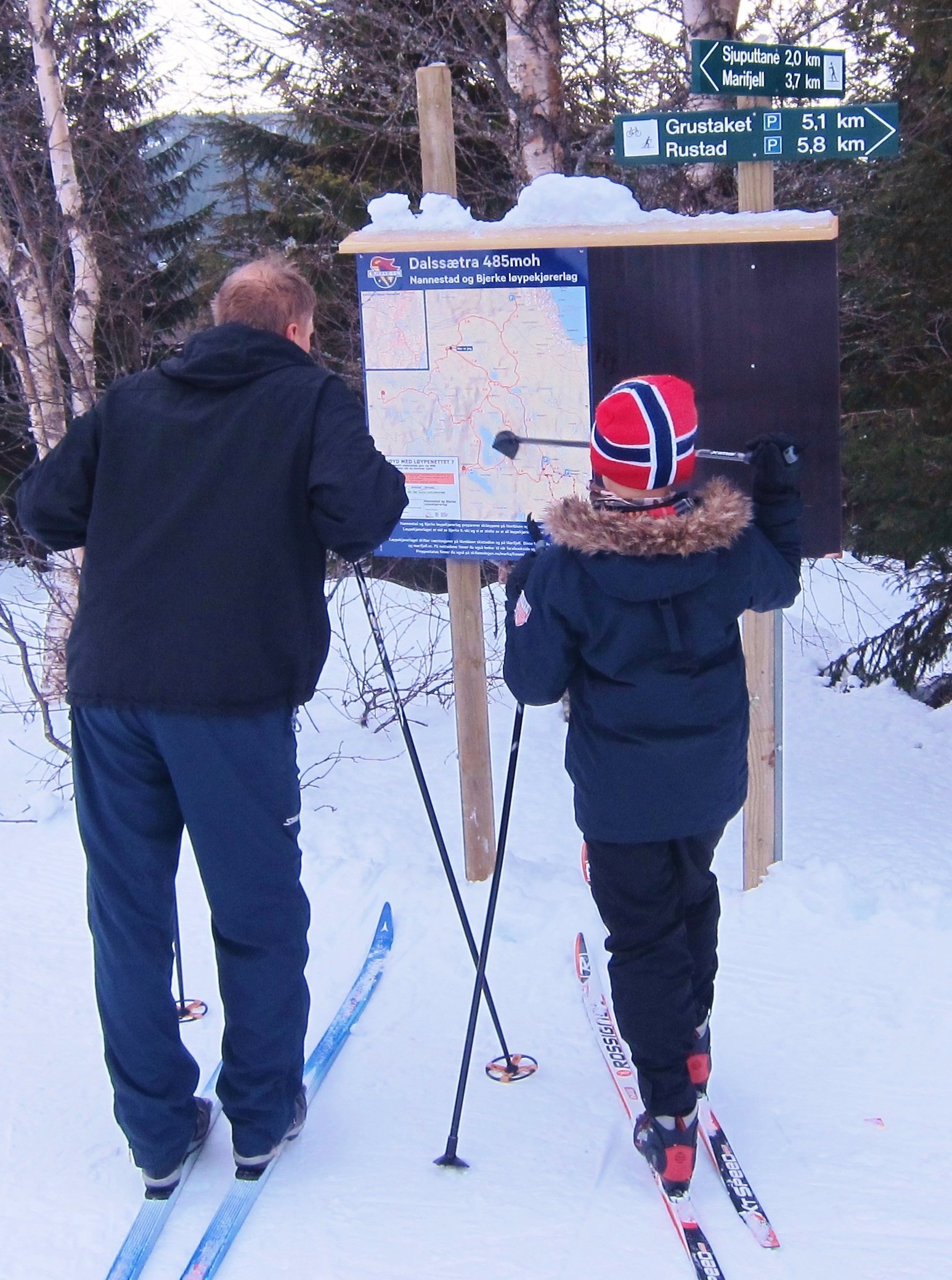 God veiviser ved Dalssætra