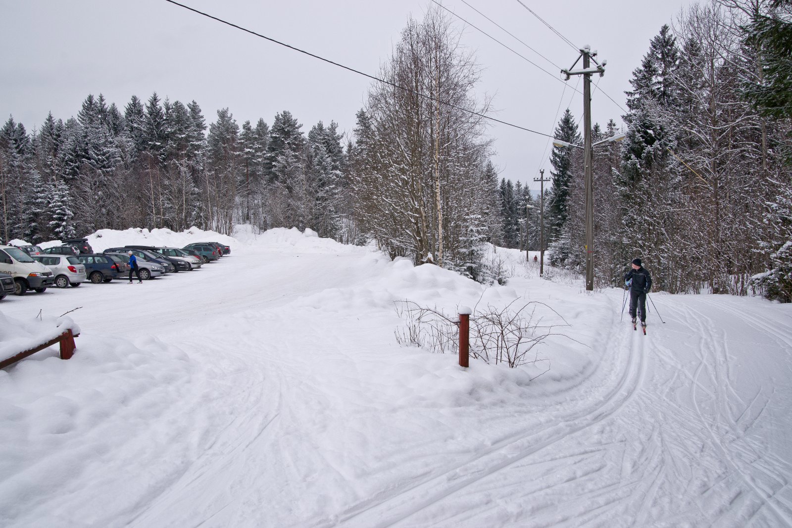 Gode skiforhold ved Jordbru