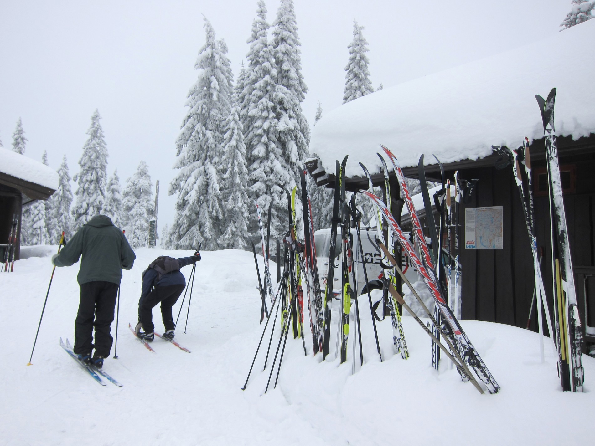 Godt besøk på Skihytta